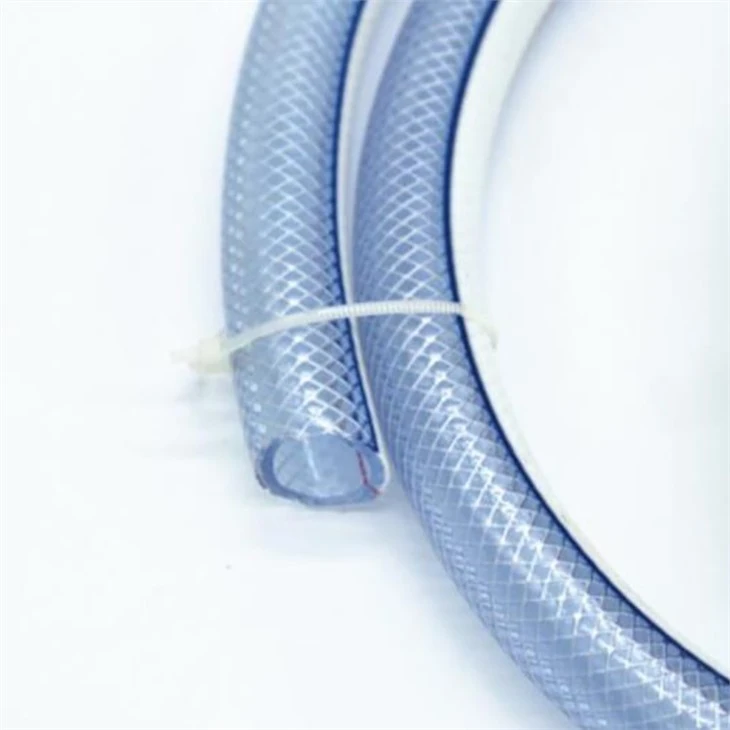 PVC braided plastic hose-2